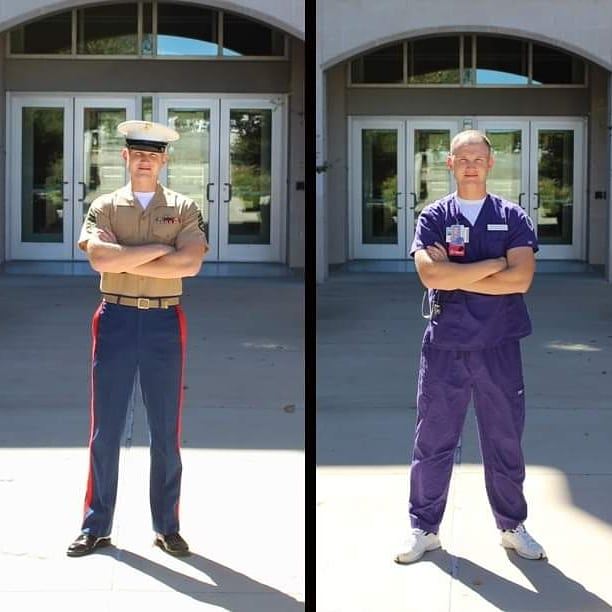 Meals For Vets Grad before and after Barnes 2019